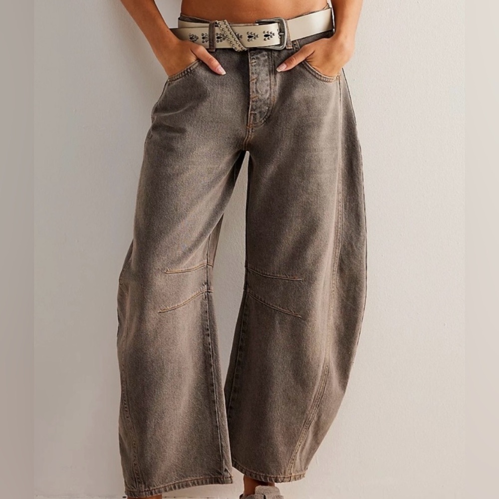 We The Free barrel jeans